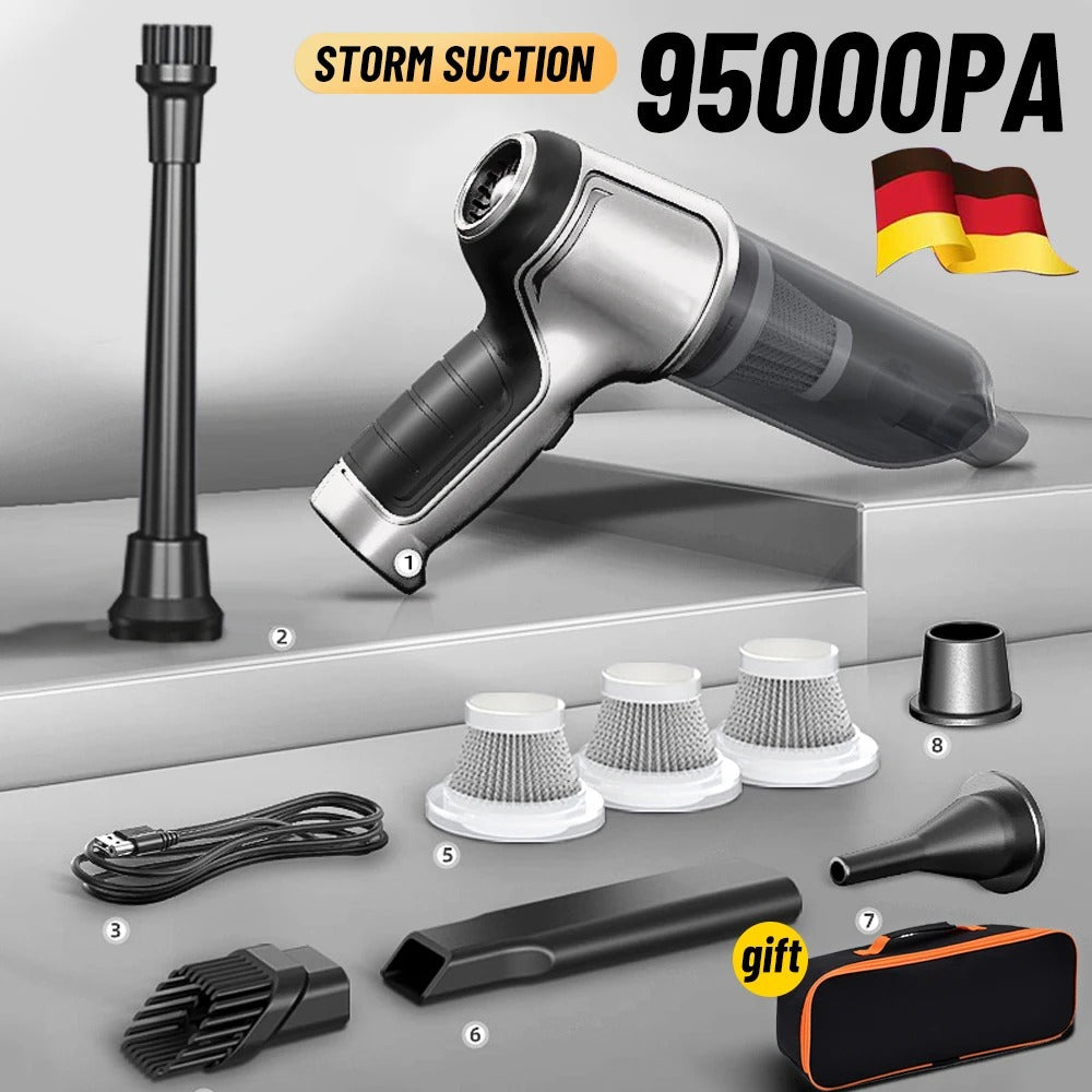 Cordless Car Vacuum Cleaner, 95000Pa Suction