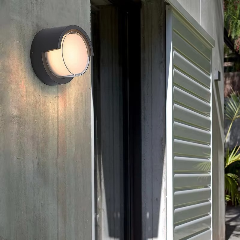Outdoor Wall Lamp with Motion Sensor - Weatherproof LED Lighting