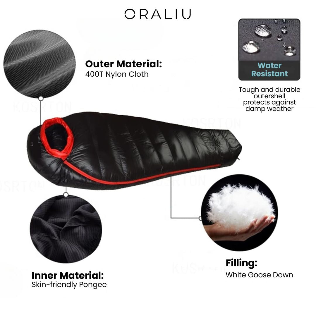 Unisex Extreme Cold -20C Winter Sleeping Bag