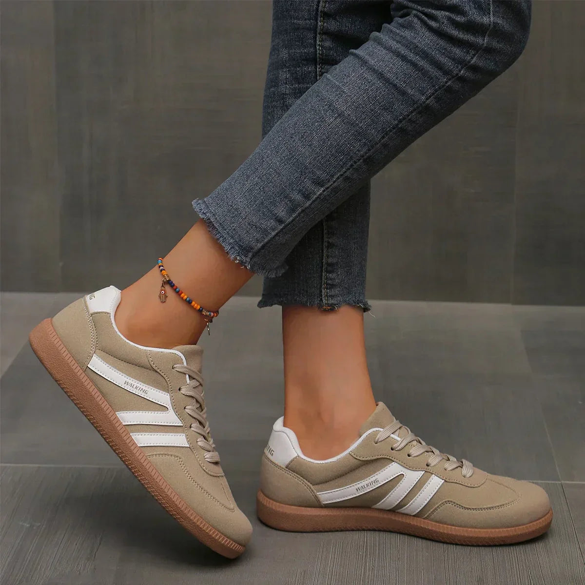 Women's Orthopedic Walking Sneakers, Arch Support