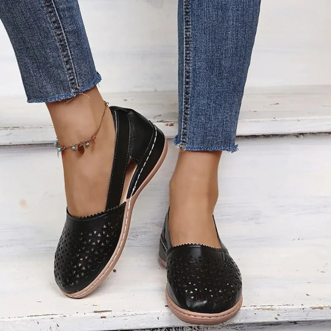 Women's Supportive Orthopedic Walking Shoes - Comfort & Style