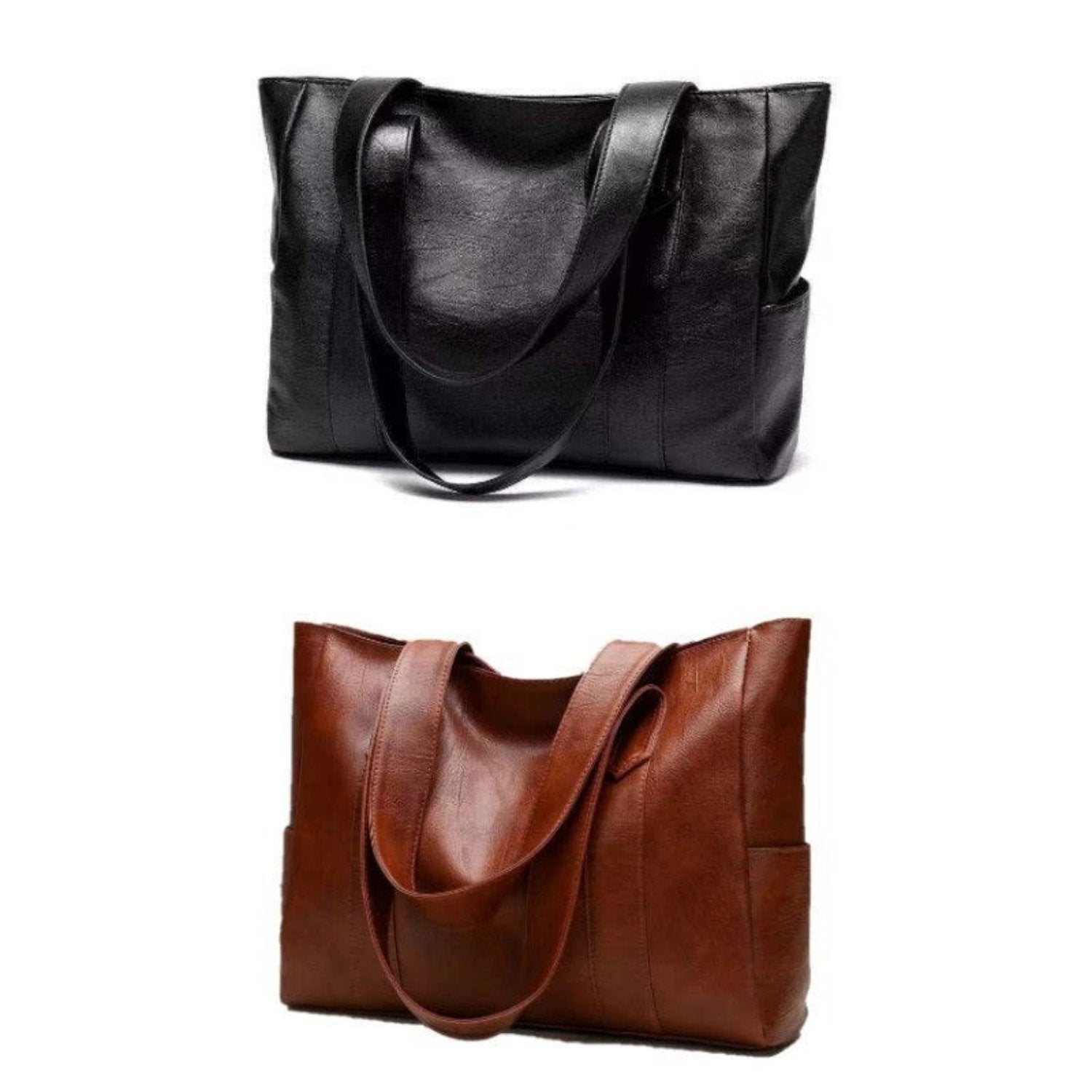Women's Vintage-Style Shoulder Bag - Classic & Fashionable