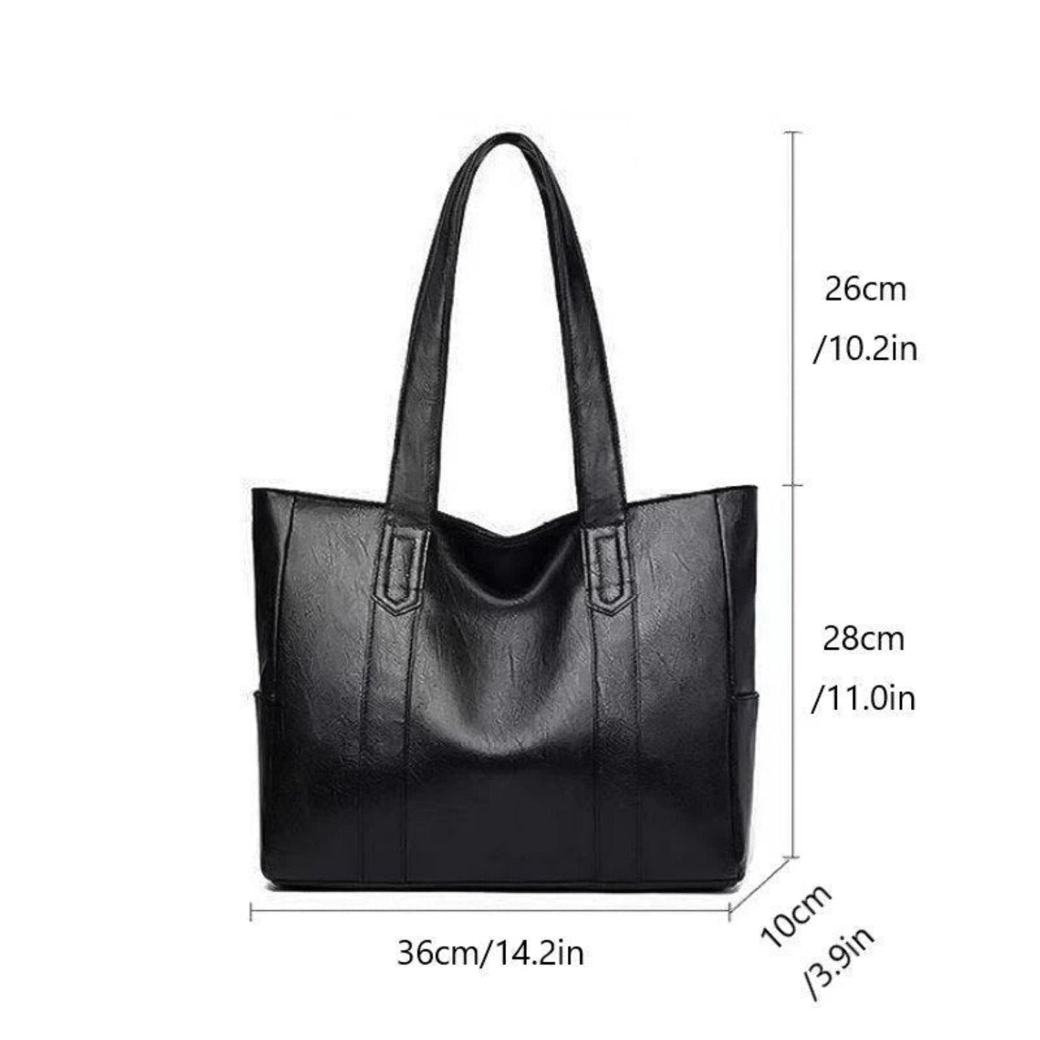 Women's Vintage-Style Shoulder Bag - Classic & Fashionable