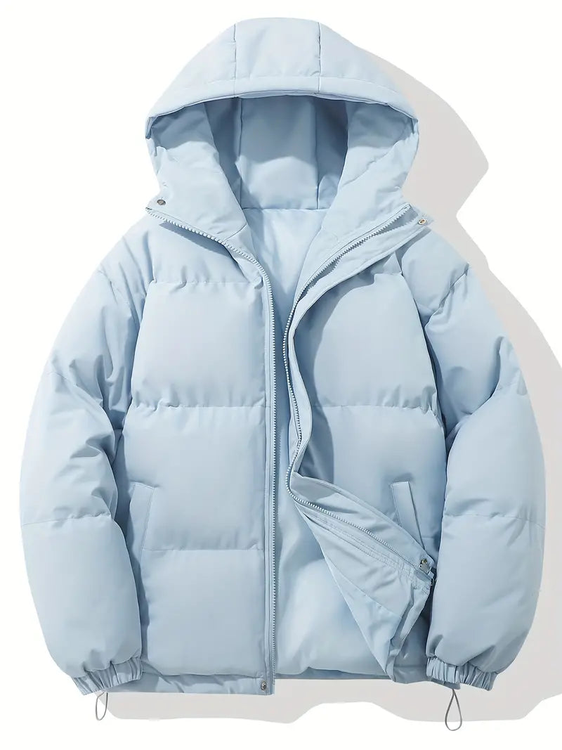 Women's Hooded Winter Jacket - Warm & Stylish